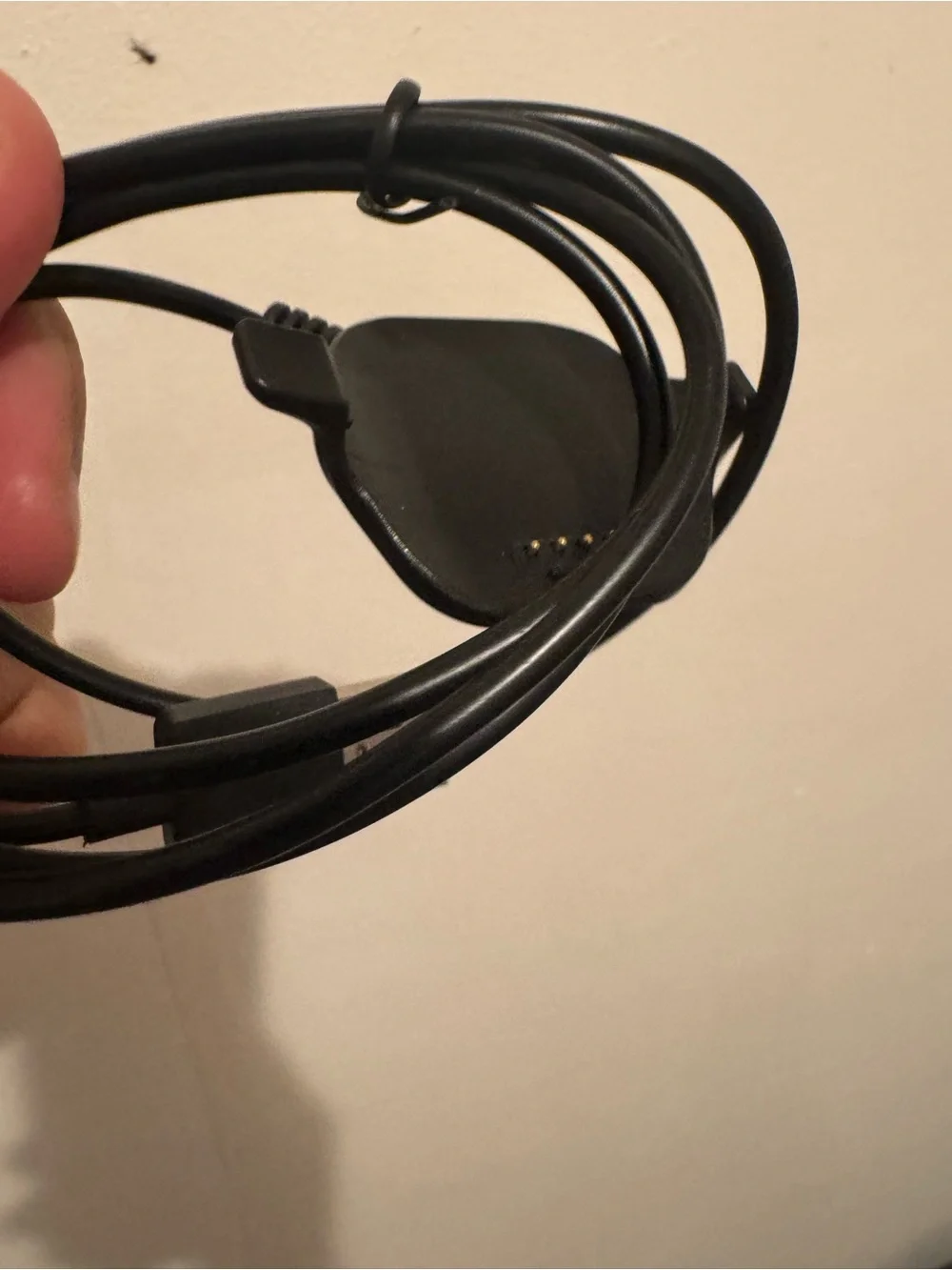 Black VR/AR Accessory Charging & Data Cable (Brand Unspecified)